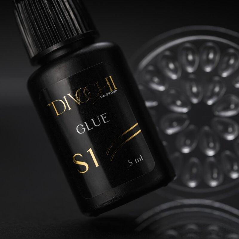 Клей чорний "S1", DIVOCHI, 5 мл