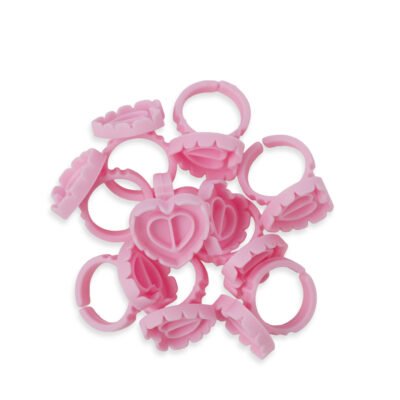 Кільце для клею серце (10шт)